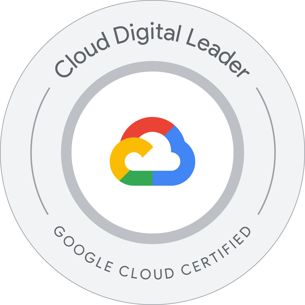 Google Cloud Digital Leader Badge